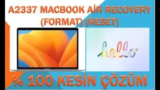 A2337 MACBOOK AİR RECOVERY (FORMAT) (RESET)