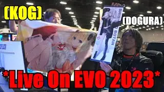 Street Fighter 6 Pros Simping For Watame & Botan Live On EVO's Stream【Hololive】