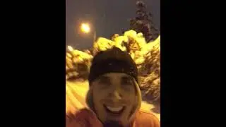 16.02.2021 Snow Night Run Zografou-Athens (τρέξιμο στο χιόνι)