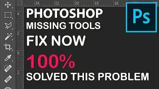 Photoshop Toolbar Missing | How to Reset Tools and Workspace in Photoshop