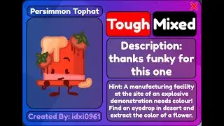 (NEW) How to get Persimmon Tophat