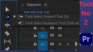 Track Select Forward tool in premiere pro