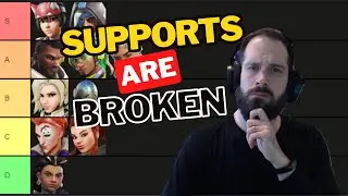 The OFFICIAL Season 8 Overwatch 2 Support Hero Tier List