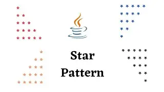 || 47 || Star pattern in Java | Star Printing | Pattern Printing in Java | Star  Pattern | Java