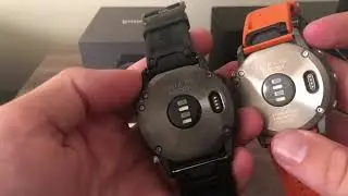 Garmin Fenix 6X Pro Solar Black Titanium Unboxing