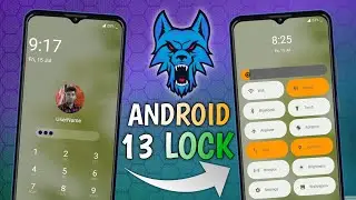 How to Apply Android 13 Lock Screen in Any Android Devices | Tecno Mobile Notification Bar Change
