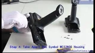 Symbol MC32N0G Pistol Grip with Trigger Installation and Test
