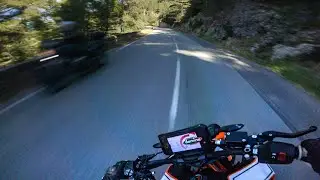 KTM Duke 390 - Akrapovic & HP Corse DECAT [4K/RAW]