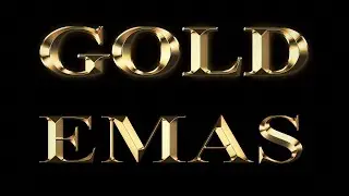 GOLD TEXT PHOTOSHOP