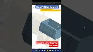 Pattern Feature Update in Onshape #onshape #caddesign #youtubeshorts #shorts #designed #subscribe