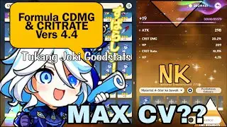 Artifact Formula CDMG & CRITRATE Versi 4.4 Genshin Impact