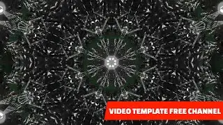 Cool Dark Metal Science Fiction Technology Background Video