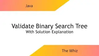Validate Binary Search Tree