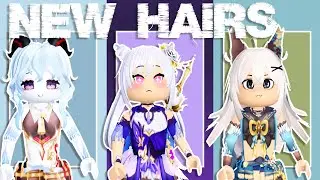 New Roblox Genshin Kirara Hairs & more UGC items