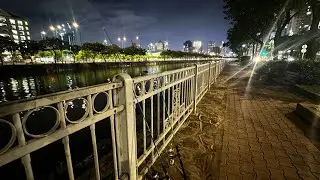 Câu cá buổi tối - trở lại bãi câu cá tra sài gòn .