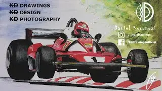 KD Drawings: Niki Lauda - Tribute to a Legend