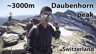 Lonely Swiss peak of Daubenhorn