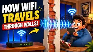 How WiFi Travels Through Walls 📶