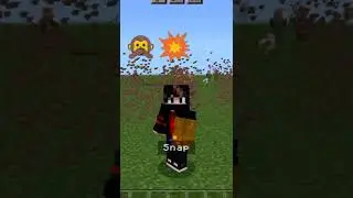 мод перчатка бесконечности 
,арендовал у Таноса🤗 Minecraft