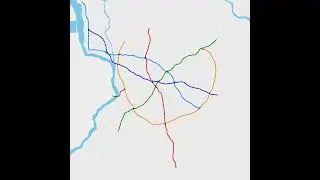 Анимация развития метро в 20 фпс (тест)