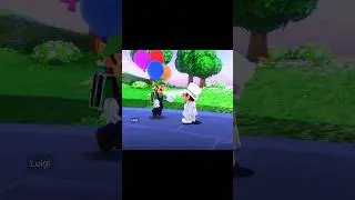 Luigi upset reacting to WEDDING-MARIO! 🤵‍♂️ Super Mario Odyssey #shorts #supermarioodyssey #mario