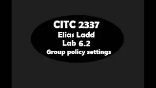 Windows Server - Group Policy Settings