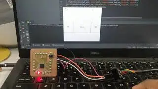 Python GUI and serial communication -LED testing