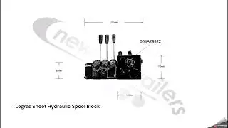 N1010574 - Legras Sheet Hydraulic Spool Block