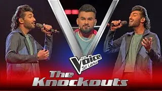 Dulshan Rajangana | Mala Panala (මළපැනලා) | The Knockouts | The Voice Sri Lanka