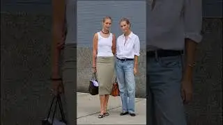 Cecilie and Amalie Moosgaard Nielsen from NYC and Paris S.S 2024 #styleinspo #streetstyle #shorts