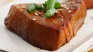 AIR FRYER TUNA STEAKS | Easy Air Fryer Recipes | Air Fryer Fish Recipe | Air Fryer Ahi Tuna
