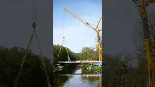 Der neue Rathaussteg - Einhub #2