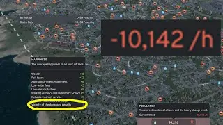 Cities Skylines 2 MASSIVE Death Wave | 10,000 DEATHS PER HOUR