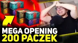 MEGA OPENING !!! - 200 PACZEK w World of Tanks