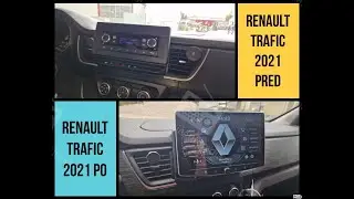 ANDROID Renault Trafic 2021 GPS WIFI TomiMax 1 android player + camera