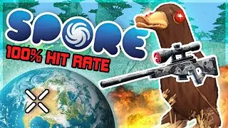 Conquering The Planet as a Duck Hitman in Spore