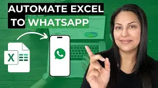 Send WhatsApp Messages from Excel! [Tutorial]