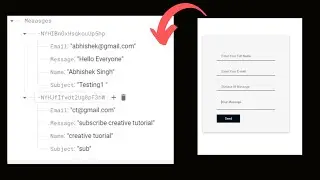 How To Create a Working Contact Us Form Using React JS and Firebase Realtime Database | 