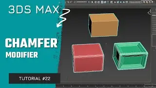 #22 | Chamfer Modifier in 3ds Max | Ahsaan Rehman | Hindi