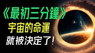 最初三分鐘：宇宙的命運就被決定了!    #宇宙誕生 #最初三分鐘 #大爆炸理論 #時空奧秘 #科學探索 #宇宙起源 #天文學 #宇宙演化 #時空奇蹟 #物理學