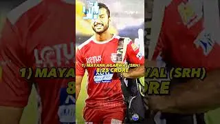 Top 5 Expensive Indian Players 🔥 Mini Auction IPL 2023