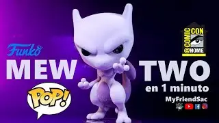 MEWTWO FUNKO POP FLOCKED UNBOXING / FUNKO POP SAN DIEGO COMIC CON 2020 / MYFRIENDSAC /