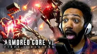 ARMORED CORE VI DEMO GAMEPLAY! REACTION | runJDrun