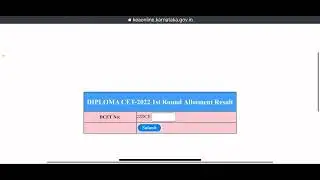 DCET 2022 first round results out!!!!