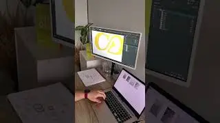CD monogram time-lapse ⚡ 