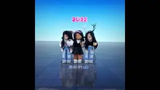 my roblox avatars throughout the years (2024-2020)
