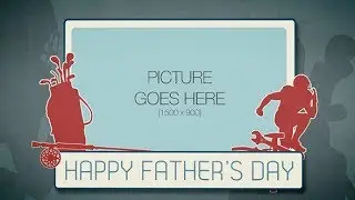 Father's Day Animation 2018 | Free After Effects Template From Videohive | By alex watson