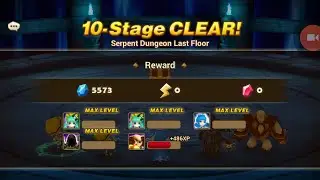 Water Serpent Secret Dungeon - Stage 10 Cleared - Summoners War