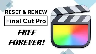 Reset and Renew Final Cut Pro trial 2024 | How to reset and extend Final Cut Pro trial | FCPX free
