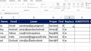 Microsoft Excel fundamental Part 7 Text Functions in HINDI with examples
